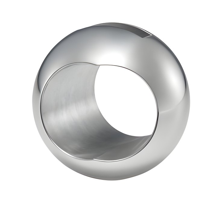 Dual-Angle Valve Ball